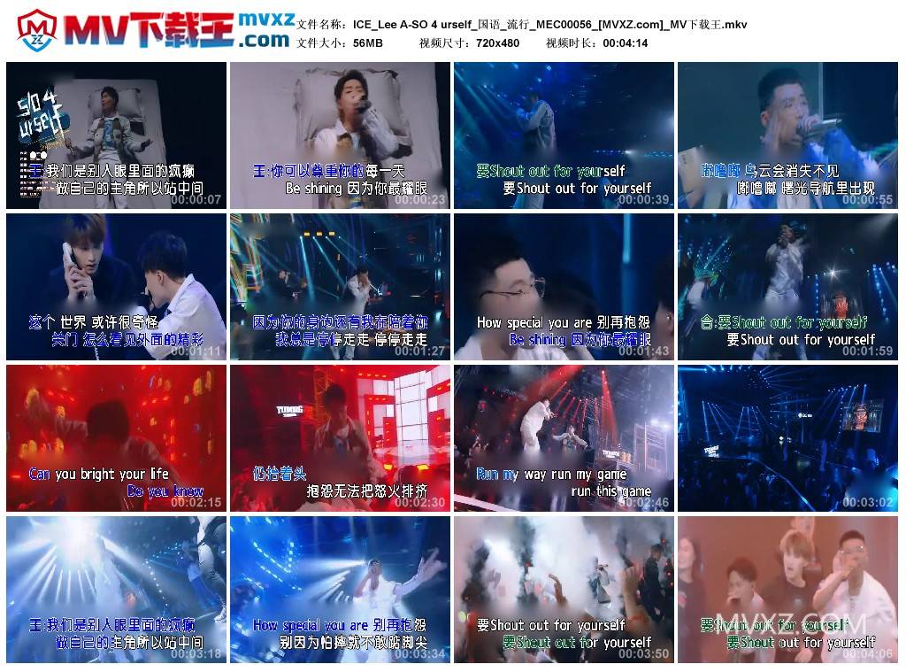 ICE_Lee A-SO 4 urself_国语_流行_MEC00056